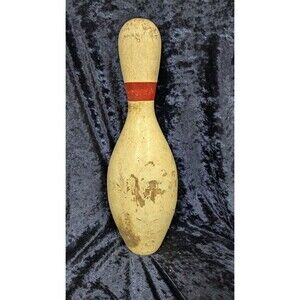 Vintage Bowling Pin For Home Decor Or Upcycle Crafting
